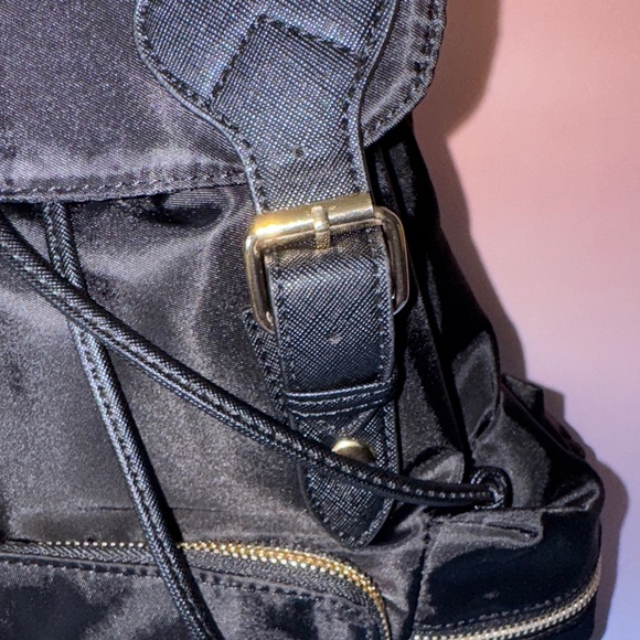 Valentino Orlandi VEGAN LEATHER Backpack with Gold Details